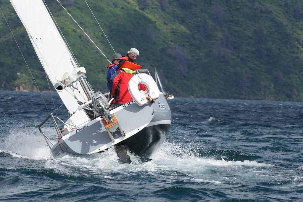 Farr 727 Freaky - Racing in the Marlborough Sounds © Don Gurteen